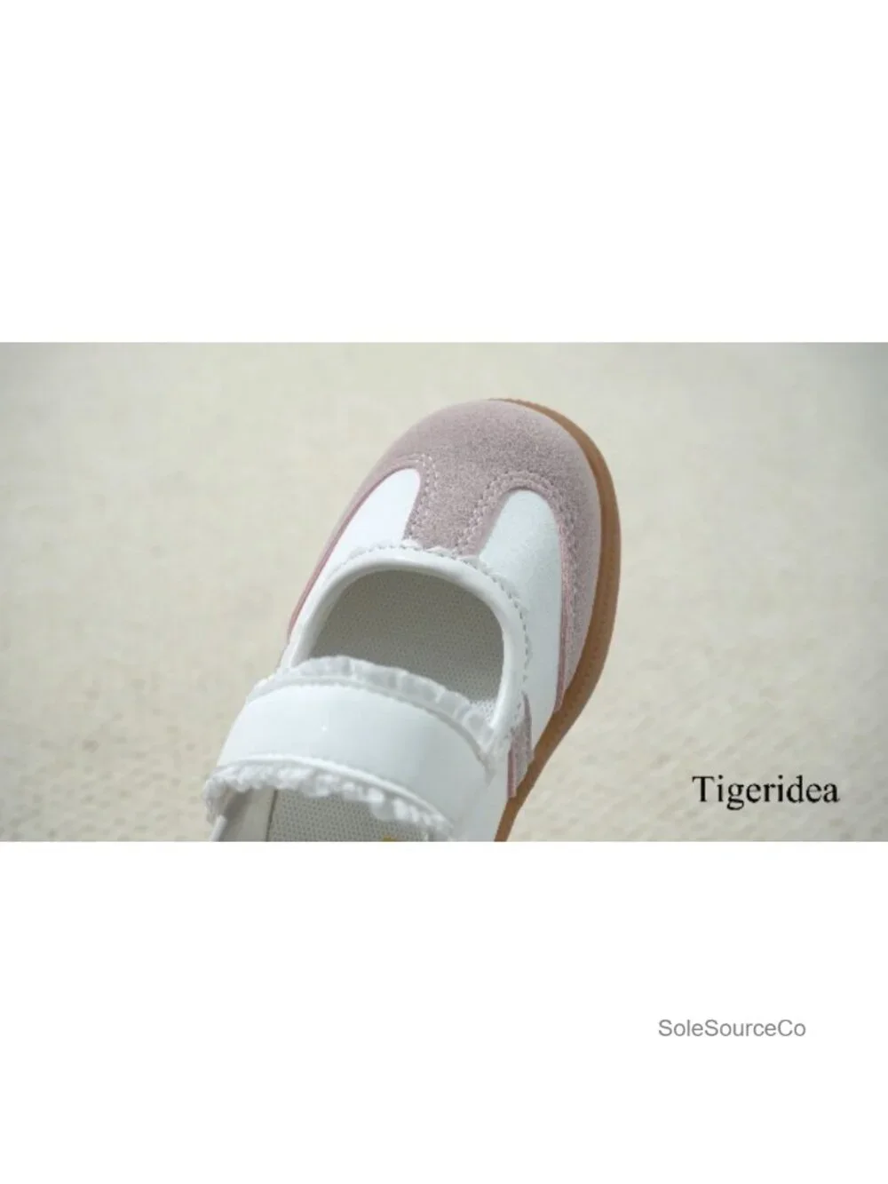 Faux Suede Mary Jane Sneakers Women Slip On Platform Mules Walking Flats